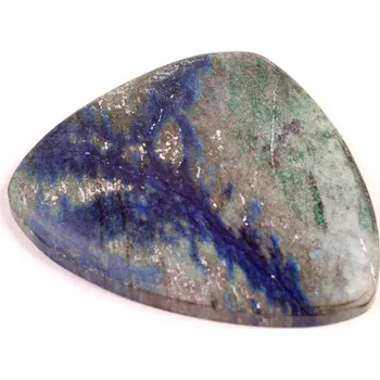 Přírodní kámen Kabošon Azurite č.7611 (38x30x5mm)
