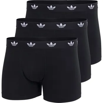 Boxerky ADIDAS ORIGINALS Adidas Comfort Flex Cotton Trunks 3 Pack Black L