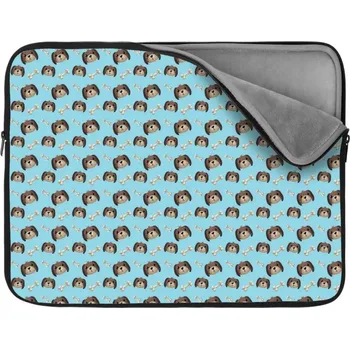 pouzdro na notebook Sablio Obal na notebook Pejsek s kostí - 15,6"