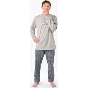 Pánské pyžamo Pánské pyžamo Gino vícebarevné (79191-LxGDxG) XXL 79191-LxGDxG Možnost vrácení zboží ZDARMA do 120 dnů!