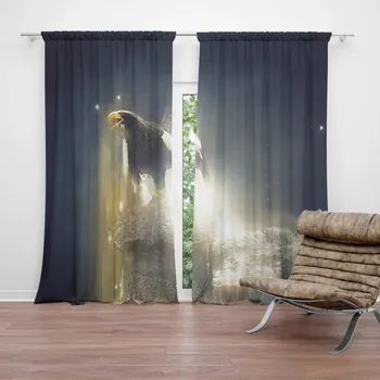 Závěs Sablio Závěs Orel: 2ks 140x250cm