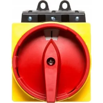 vypínač Vačkový přepínač 0-1 3P 125A pro odpojitelnou montáž