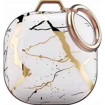 Pouzdro na mobilní telefon XGSM pro Samsung Galaxy Buds 2 / 2 Pro / Pro / Live, bílé