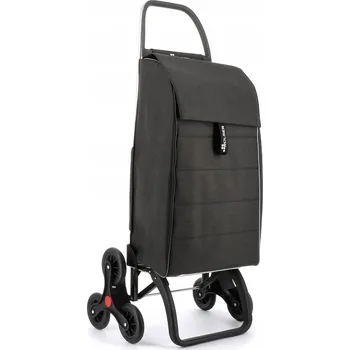 Nákupní vozík Rolser černý polyester