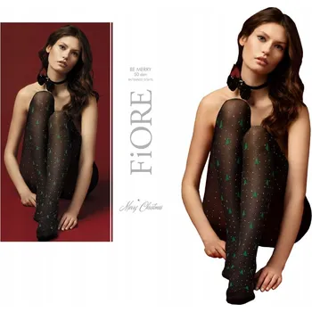 Dámské punčochy Punčocháče Fiore BE MERRY Punčocháče 40 DEN 3-M