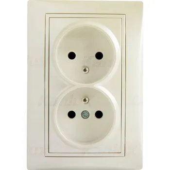 Elektrická zásuvka Elektrická Zásuvka Kanlux bílá