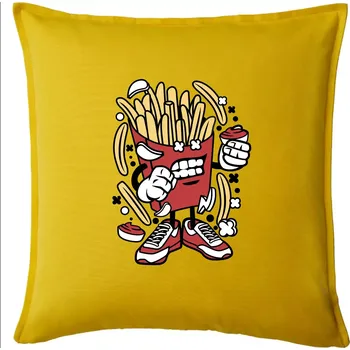 Polštář Hranolák - Polštář 50x50 - 50x50 - Pouze potah ( Žlutá )