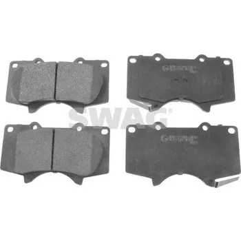Brzdová destička Sada brzdových destiček, kotoučová brzda SWAG 81 91 6726
