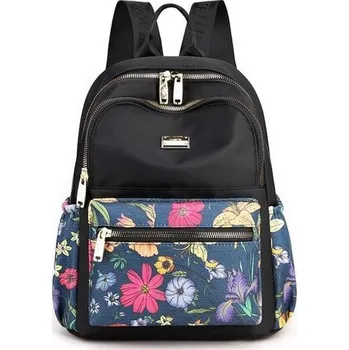 Městský batoh YUESITE Dámský střední batoh Modrá Kopretinka Lifestyle 20225411s3