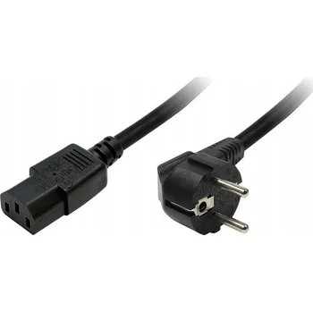 Napájecí kabel Napájecí kabel LogiLink CP090 Schuko > C13 VDE černý 1,8 m
