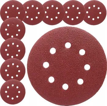 Brusný kotouč Brusné kotouče 180 mm NA SUCHÝ ZIP pro orbitální brusku P80 10 Ks