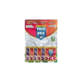samolepka PANINI FIFA 365 2026 SBĚRATELSKÉ SAMOLEPKY MULTIPACK - 6 SÁČKŮ (30 SAMOLEPEK)