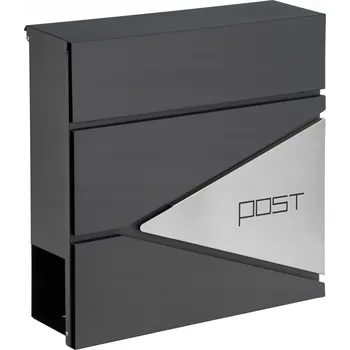 Poštovní schránka Poštovní schránka s novinami Gockowiak šedá