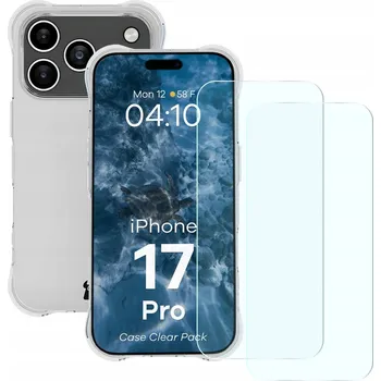 Pouzdro na mobilní telefon Zadní Kryt Bizon pro Apple iPhone 17 Pro bezbarvý