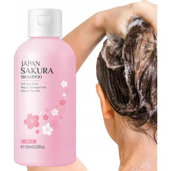 Šampon Laikou Japan Sakura Shampoo - Šampon pro měkké a lesklé vlasy Višňový Květ