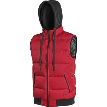 pracovní vesta Vesta CXS RENO, zimní, pánská Barva: Červená, Velikost: M PARÁDNÍ PRACOVNÍ VESTA RENO