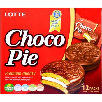 Lotte Choco Pie Korejské sušenky 12 x 28g