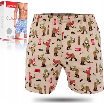 Pánské spodní prádlo Cornette Boxerky Classic 001/163 100% bavlna M