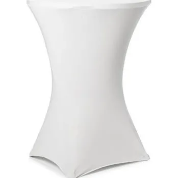 Obraz Potah na koktejlový stůl, 80x110 cm, bílý