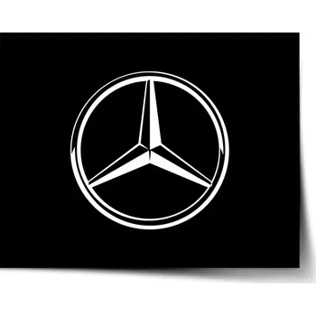 Plakát Sablio Plakát Logo 2 Černá - 60x40 cm