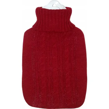 Termofor Termofor Hugo Frosch Classic s červeným pleteným obalem