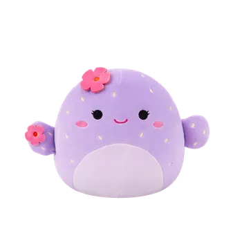 plyšák SQUISHMALLOWS Fialový kaktus - Adrienne