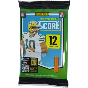 Karetní hra 2025 Panini Score NFL Football Retail Balíček