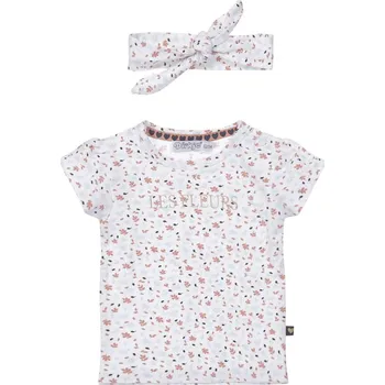 DIRKJE Tričko kr. rukáv bílá holka vel.92