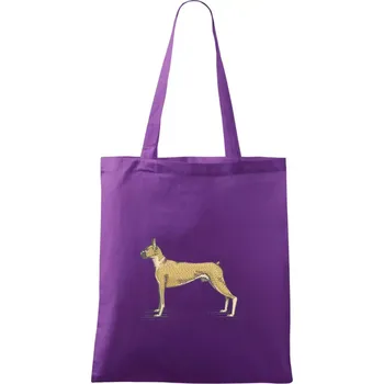 Vintage Boxer - Taška bavlněná - 42 x 38 cm ( Fialová )