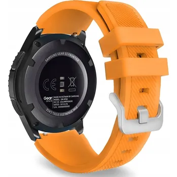 Řemínek na hodinky Řemínek Spacecase pro Haylou, oranžový