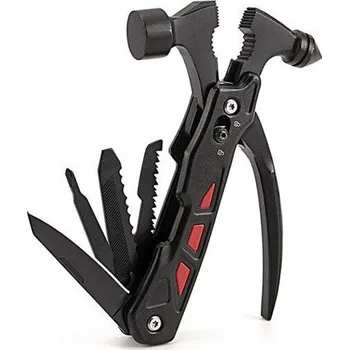 Outdoorové vybavení Multifunkční nůž Tactical Hammer 12v1 Černý ISO TRADE 97k-cube