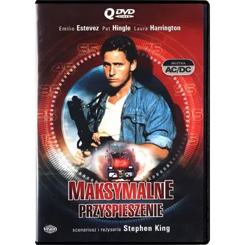 MAKSYMALNE PRZYSPIESZENIE DVD ESTEVEZ HARRINGTON DVD disk