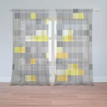 Záclona Sablio Záclony Blocks 2: 2ks 150x250cm