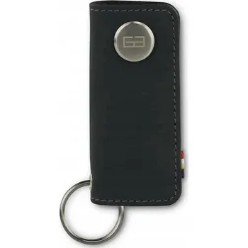 Přívěsek Na Klíče bez vzoru z pravé kůže Garzini