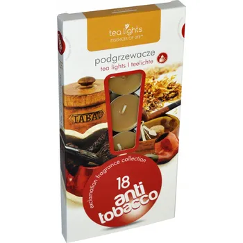Svíčka Parafínová čajová svíčka AntiTobacco Admit