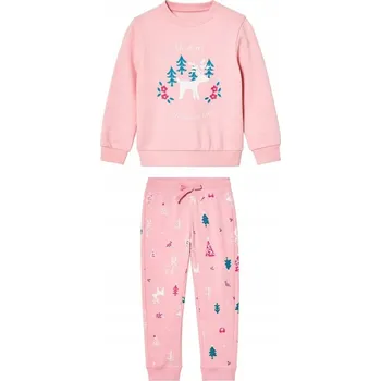 Lupilu vánoční Teplákovka pro dívky Mikina + kalhoty 100% Bavlna 110/116