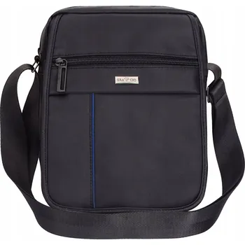 Kabelka Černá polyester taška kabelka přes rameno Gracio