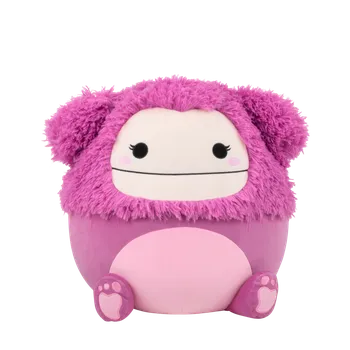 plyšák SQUISHMALLOWS Růžový Bigfoot - Nanette, 35 cm