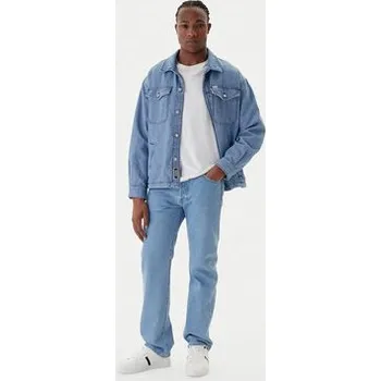 Pánská bunda Guess Jeansová bunda M5RN30 D5KW1 Modrá Regular Fit XXL