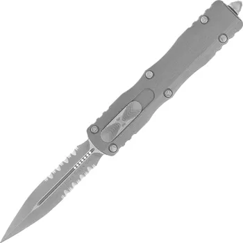 kapesní nůž Microtech DIRAC DELTA APOCALYPTIC PART SERRATE NATURAL CLEAR 227-11APNC