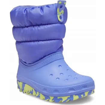 Dívčí obuv DĚTSKÉ SNĚHULE CROCS TEPLÉ ZIMNÍ BOTY