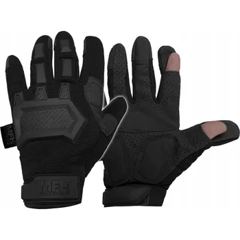 Ochranné vybavení na lov a střelbu TAKTICKÉ RUKAVICE MFH ACTION černé XXL