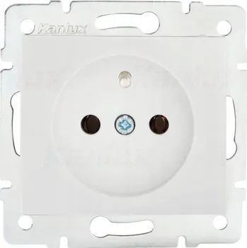 Elektrická zásuvka Bílá nástěnná Elektrická Zásuvka Kanlux