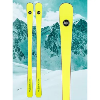 Sjezdové lyže Sjezdové lyže AK Ski YELLOW.SPEEDPOP + vázání Salomon PI12 GW