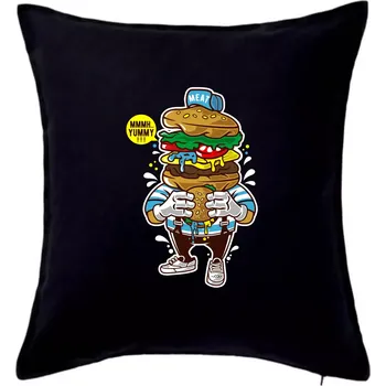 Polštář Burgrák - Polštář 50x50 - 50x50 - Pouze potah ( Černá )