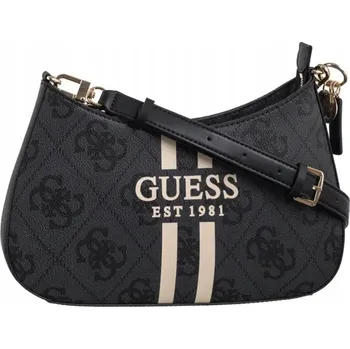 Kabelka Guess Jeans kabelka z polyuretanu černá