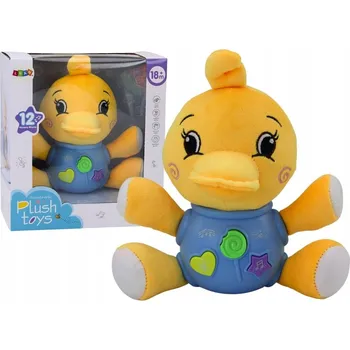 plyšák Plyšová Kachna Interaktivní Plyšák Žlutá Hrající 19 cm
