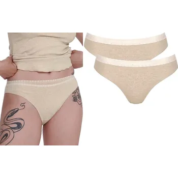 Kalhotky Dámské kalhotky KALHOTKY 2 KUSY Sloggi GO Ribbed R Tai C2P 2 XS