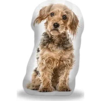 Polštář Sablio 3D polštář ve tvaru Kříženec