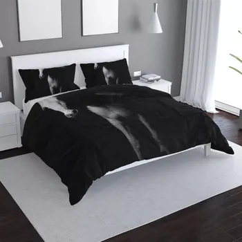 Povlečení Sablio Povlečení Kůň ve stínu - 140x220 / 90x70